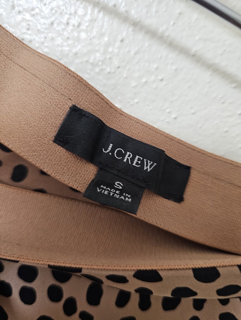 J. Crew Gwenyth Slip Skirt Cheetah Sz Small